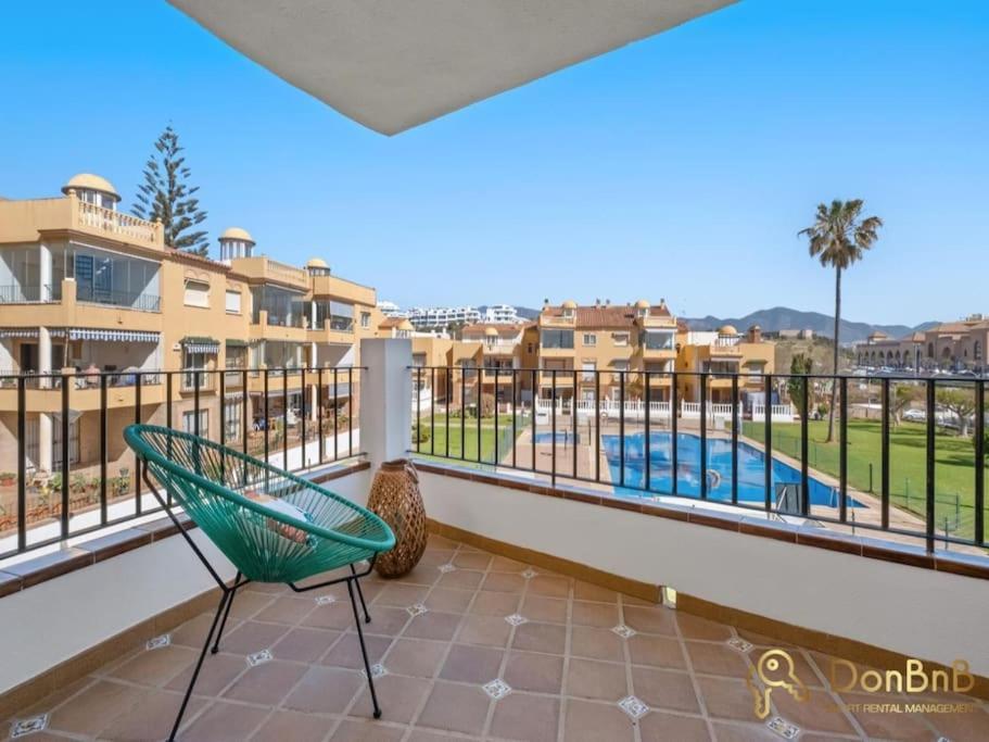 Apartamento Cerca De La Playa En Las Lagunas De Mijas Fuengirola Bagian luar foto